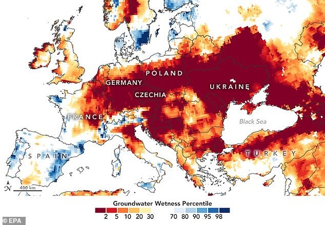 Gismeteo Pl Zdjecia Satelitarne Pokazuja Ze Europa Zmierza W Kierunku Suszy 28 Czerwca 2020 Klimat Wiadomosci Pogody